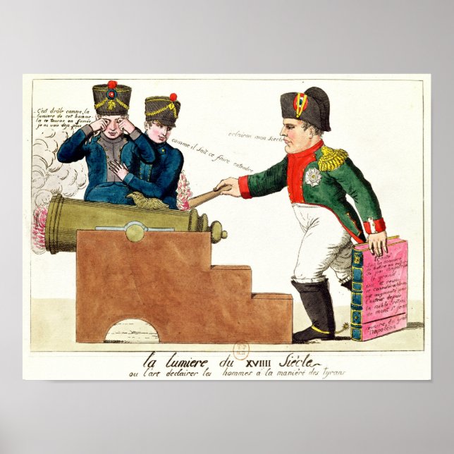 Poster La Lumière du 19ème siècle, 1815 (Devant)