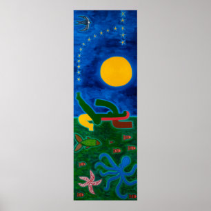 Poster La Lune voyageait à Scorpio 2014