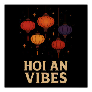 Poster La magie de Hoi An – L'art des lanternes