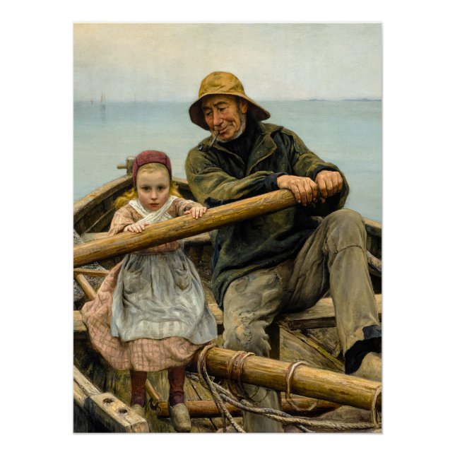Poster La Main d'assistance, 1881 par Emile Renouf (Devant)