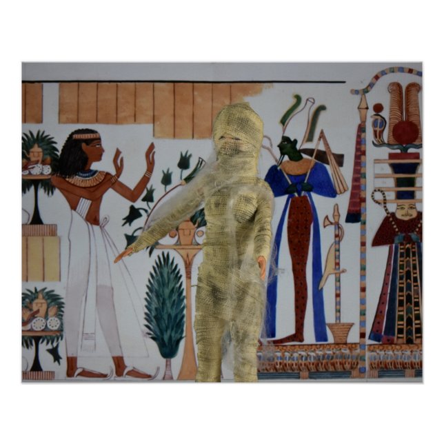 Poster La maman s'enfuit d'Egypte. Halloween (Devant)