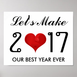 Poster La meilleure année de la bonne année 2017 de