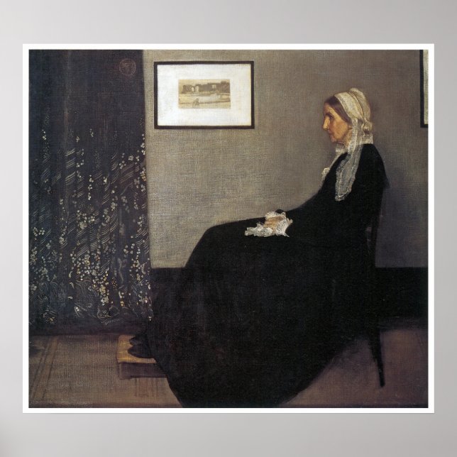 Poster La mère de Whistler (Devant)