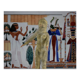 Poster La Momie s'échappe d'Égypte. Halloween