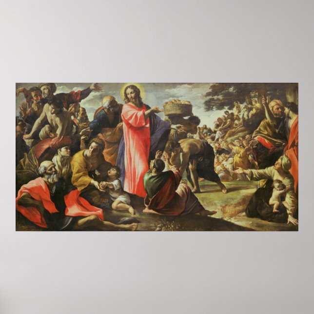 Poster La multiplication des pains et des poissons (Devant)