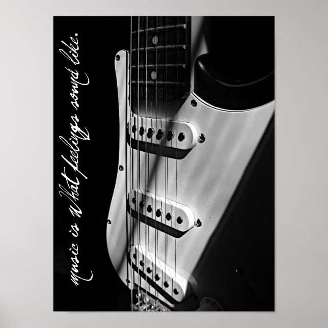 Poster la musique, c'est ce que ressentent les sentiments (Devant)