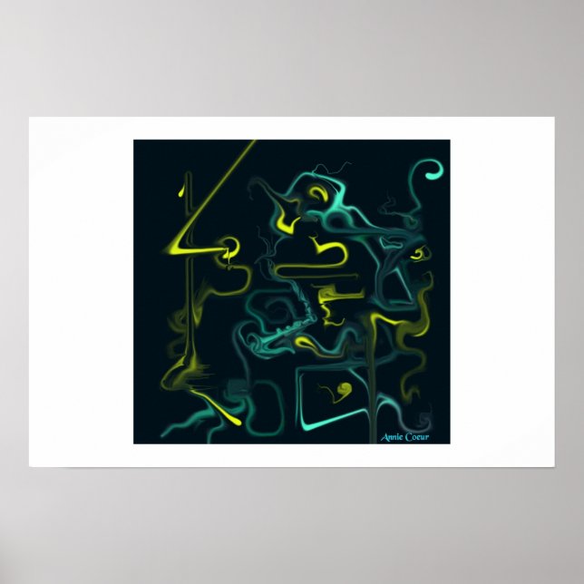 Poster La musique devient ronde et ronde... (Devant)