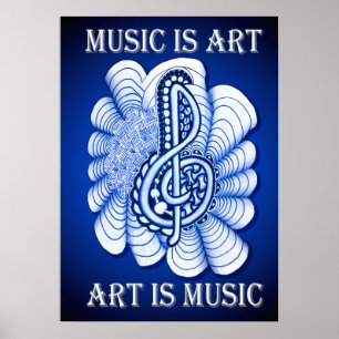 Poster La musique est art