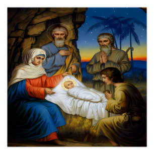 Poster La naissance du Christ
