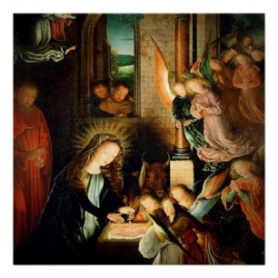 Poster La Nativité 1495 