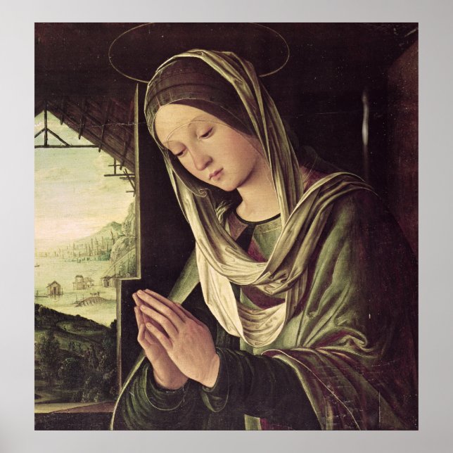 Poster La Nativité, v.1490 (Devant)