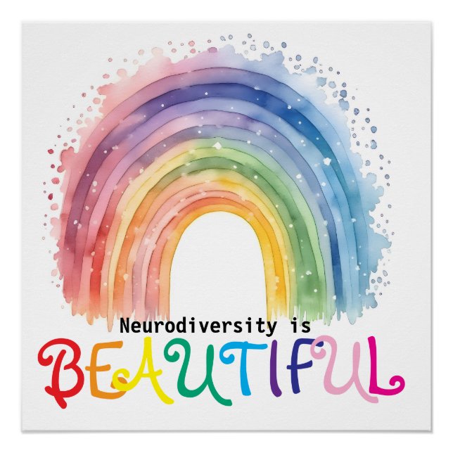 Poster La neurodiversité est belle,  (Devant)