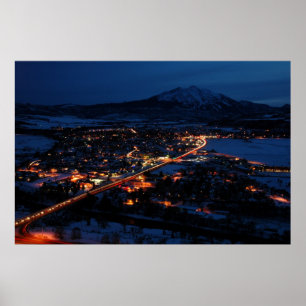 Poster La nuit de l'hiver de Carbondale