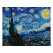 La nuit étoilée de Vincent Van Gogh