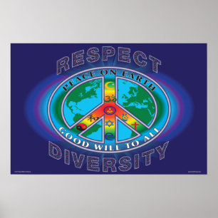 POSTER LA PAIX SUR LA TERRE LA BONNE VOLONTÉ POUR TOUS