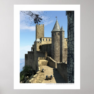 Poster La partie d'échecs - Le jeu d'échecs