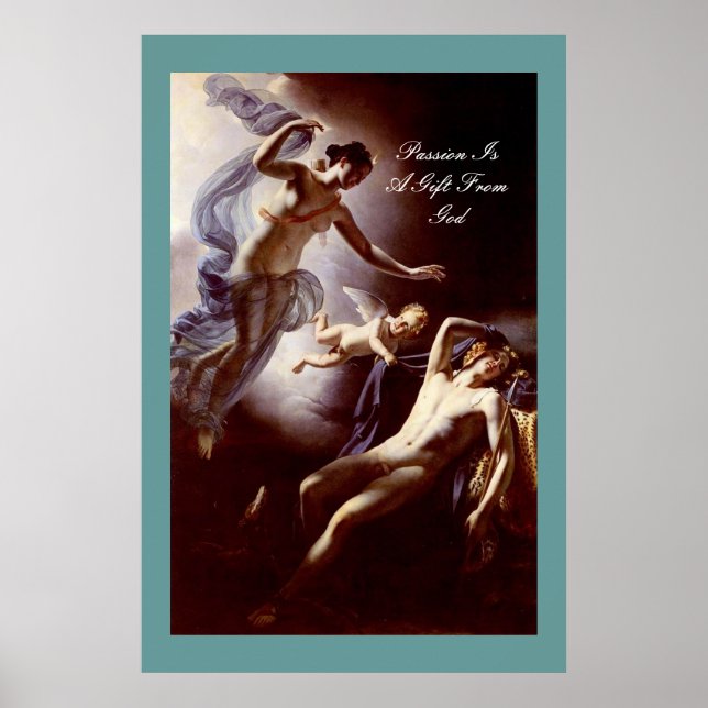 POSTER LA PASSION EST UN DON DE DIEU (Devant)