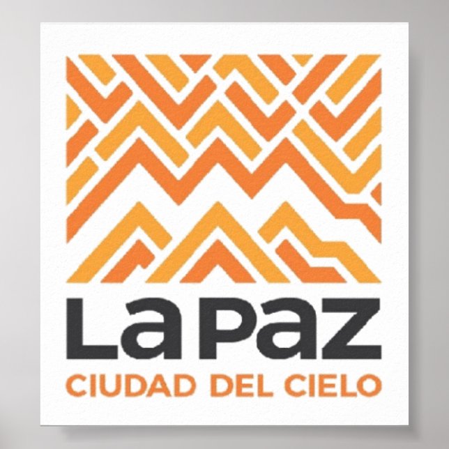 Poster La Paz ciudad del cielo (Devant)