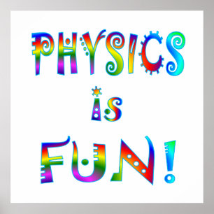 Poster La physique est amusante