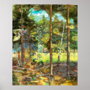 Poster La pinède