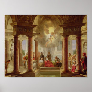 Poster La piscine de Bethesda, 1645