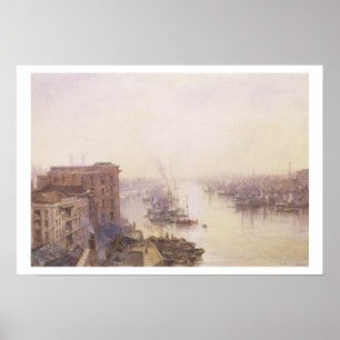 Poster La piscine de l'hôtel Adelaide, London Bridge