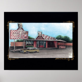 Poster la pizza de tony