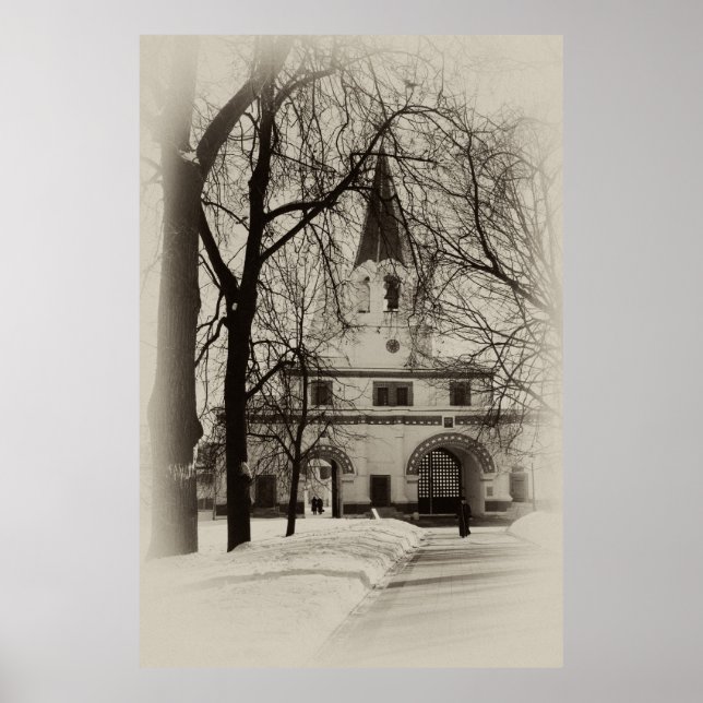 Poster La porte d'entrée du musée immobilier de Moscou-ré (Devant)