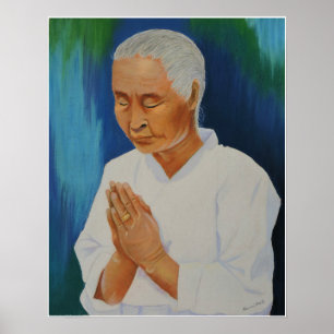 Poster La prière d'une grand-mère