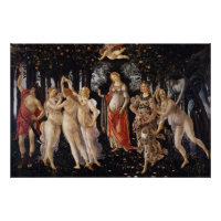 La Primavera (Printemps) Sandro Botticelli Glossy