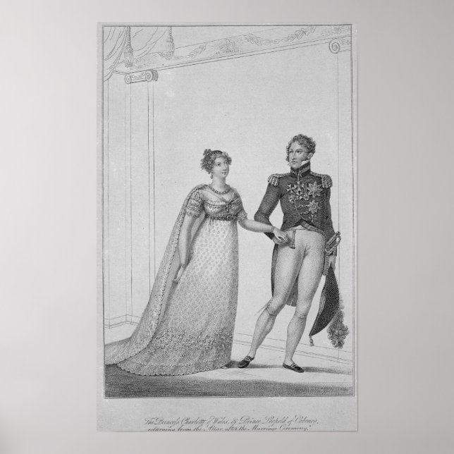 Poster La princesse Charlotte du Pays de Galles et le pri (Devant)