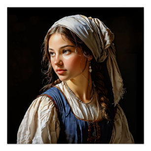 Poster “La Promesse de demain” “Anna” Une fille hollandai