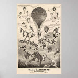 Poster La publicité tôt de Henri Lachambre de fabricant