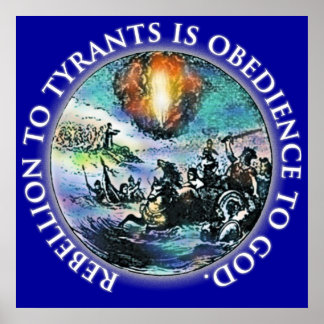 Poster La rébellion aux tyrans est obéissance aux