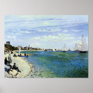 Poster La Regatta à Saint-Adresse