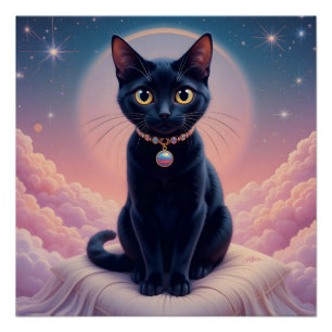 Poster La Reine du Paradis des Chats Noirs