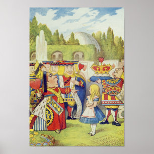 Poster La reine est venue ! Et n'est-elle pas en colère ?