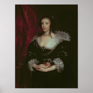 Poster La Reine Henrietta Maria