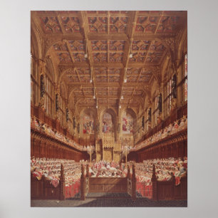 Poster La Reine Victoria dans la Chambre des Lords