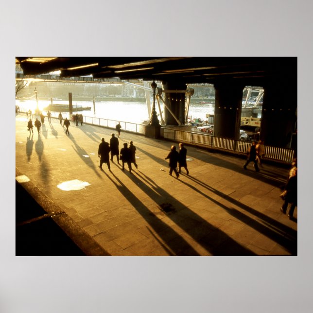 Poster la rive sud de londres (Devant)