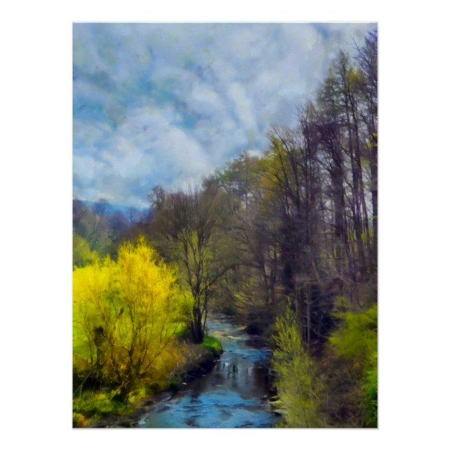 Poster La rivière (Devant)