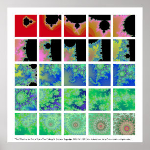 Poster La roue à la fin de l'espace-temps