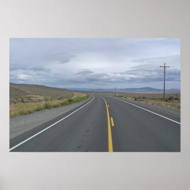 Poster La Route Perdue (Devant)