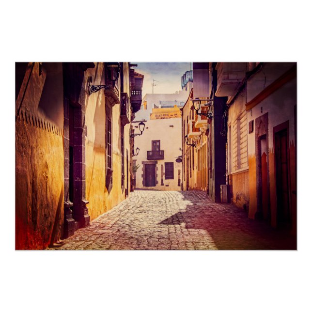 Poster La ruelle espagnole (Devant)