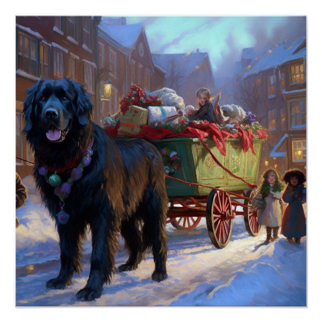 Poster La saison des fêtes de Noël de Terre-Neuve (Devant)
