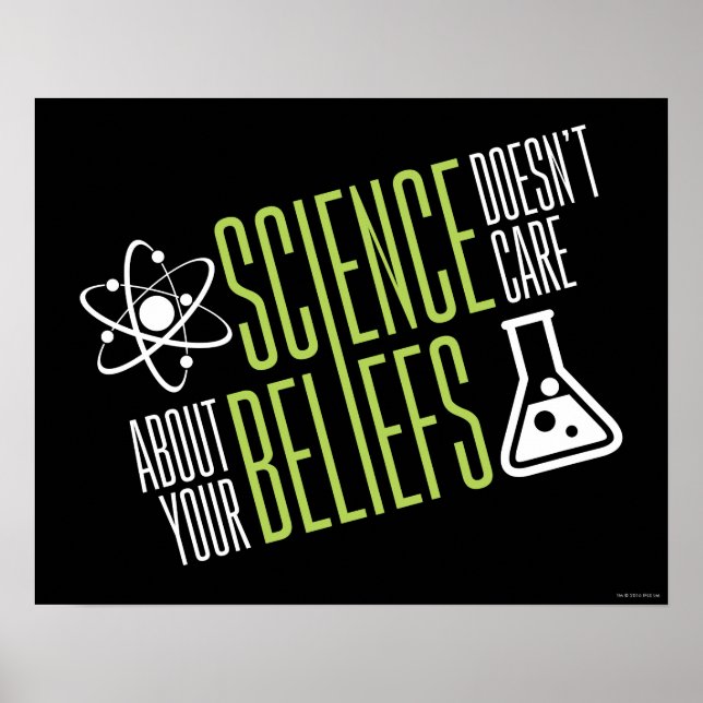 Poster La science ne s'intéresse pas (Devant)