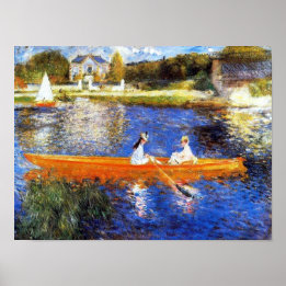 Poster La Seine À Asnières Renoir