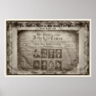 Poster La semaine la plus sombre de l'histoire de Dublin