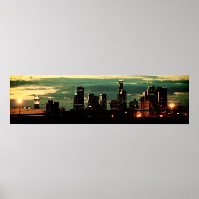 Poster LA Skyline - Imprimer (Devant)