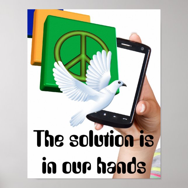 Poster La solution est entre nos mains (Devant)